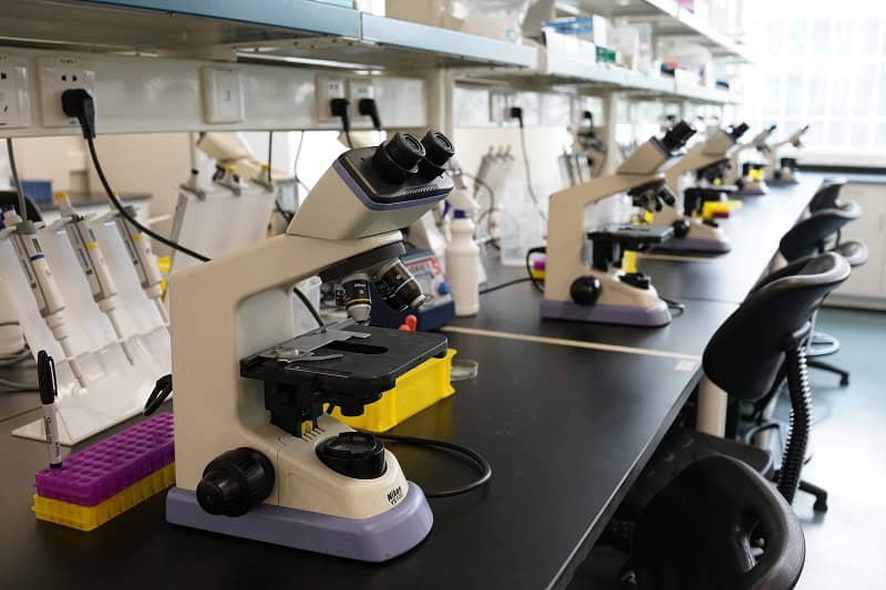 New labs in molecular biology, biochemistry and fintech named to honor