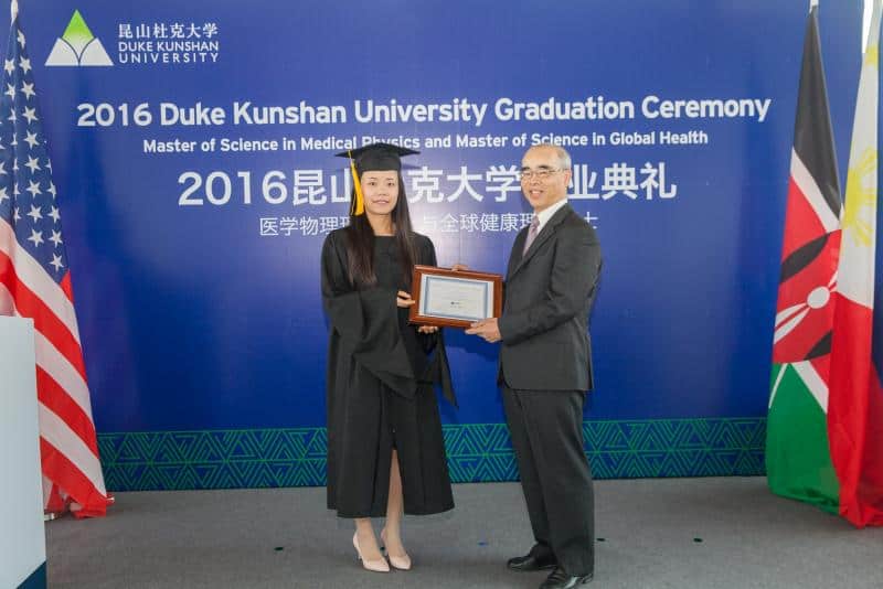 Duke Kunshan University Commencement Celebrates Global Health and Medical Physics Graduate Students 4 222