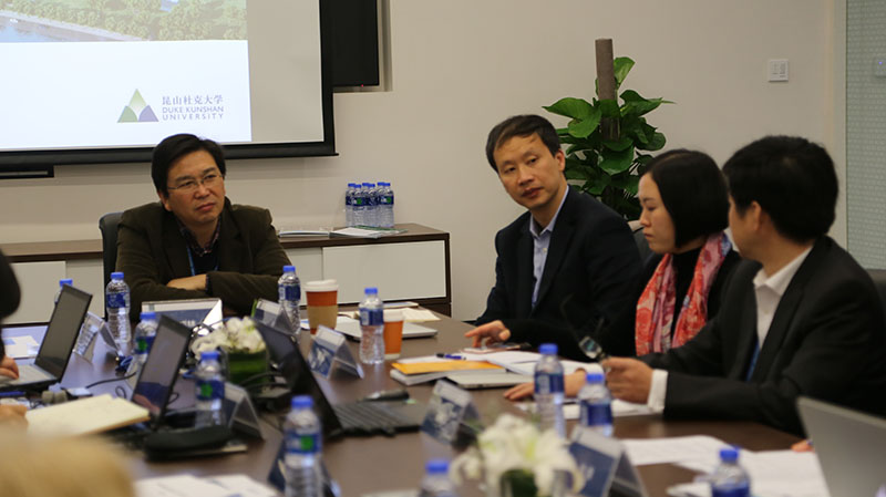 The Second Chair Institution of Chinese Consortium of Universities for Global Health (CCUGH) Holds First Board Meeting at Duke Kunshan University 1 2015 12 11 3