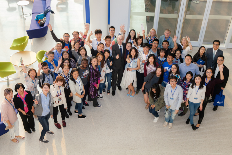 NBA Commissioner Visits Duke Kunshan Campus 5 Adam Silver 5