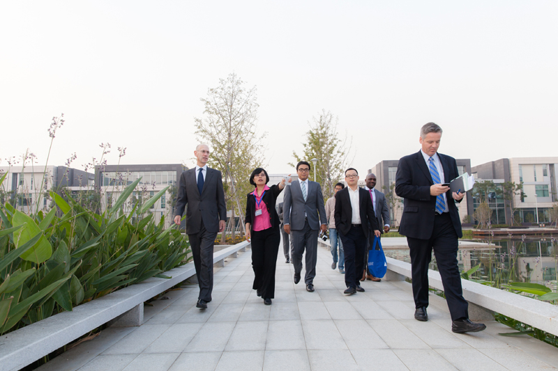 NBA Commissioner Visits Duke Kunshan Campus 6 Adam Silver 6