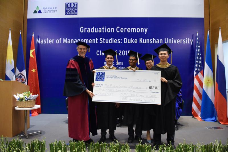 DKU & Duke's Fuqua School of Business Celebrated the Inaugural Commencement of MMS: DKU Class of 2015 7 CSY 6226