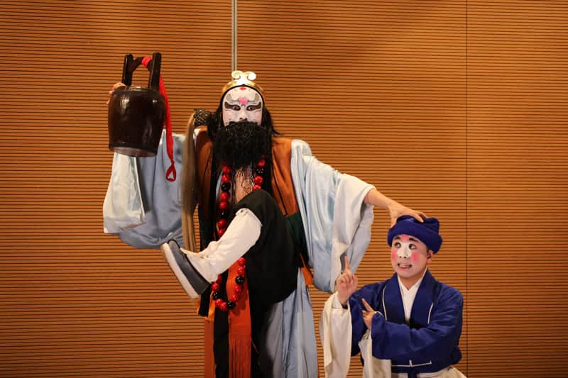 kunqu troupe plays to packed dku auditorium kun