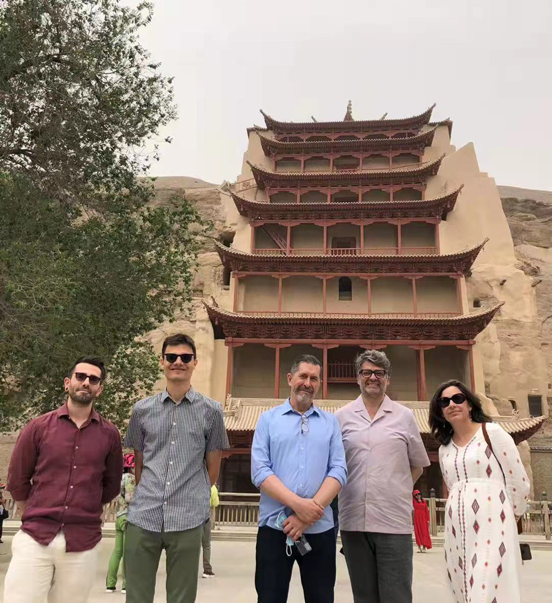 dku scholars forge links with researchers protecting chinas ancient mogao grottoes 001